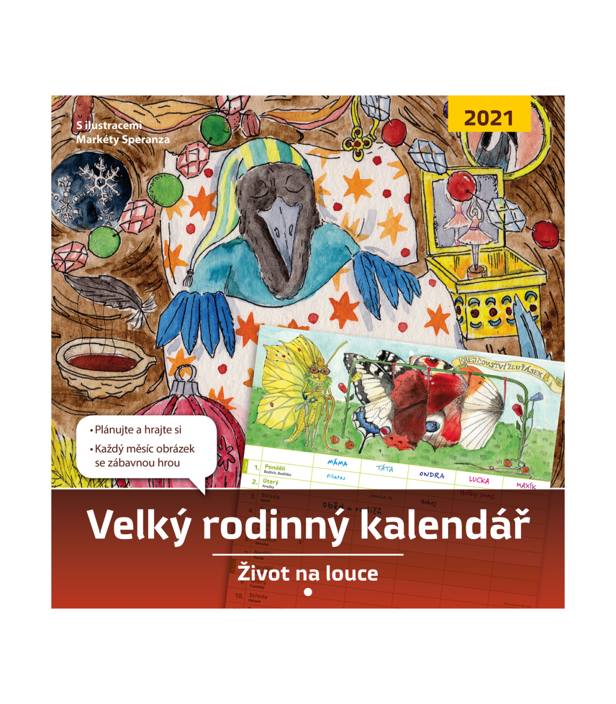 Velký rodinný kalendář 2021
