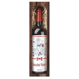 Vánoční červené víno - Merlot