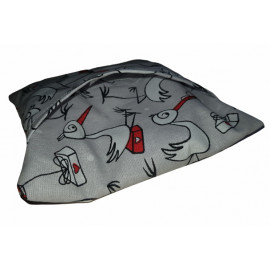 Nahřívací třešňový polštářek - pratelný potah