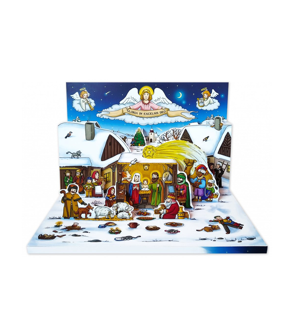 Adventní kalendář - Čajový Betlém