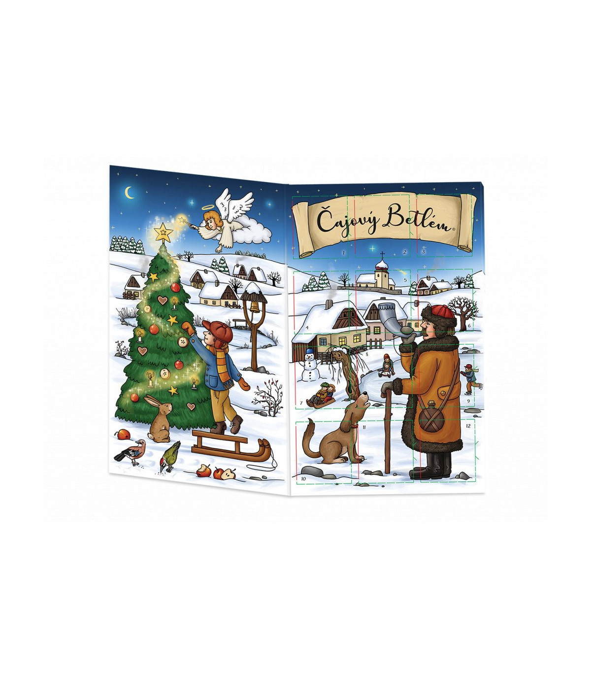 Adventní kalendář - Čajový Betlém