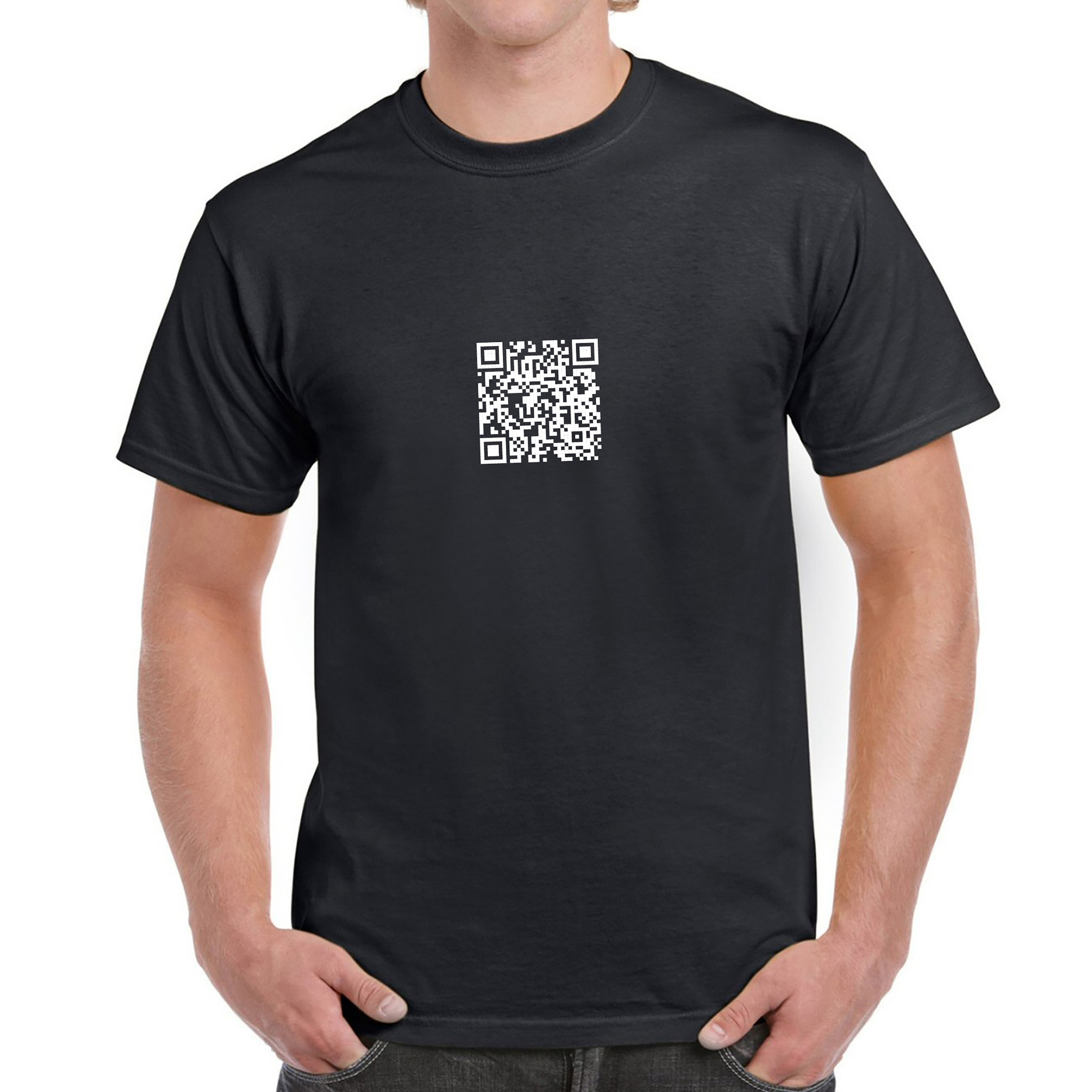 Tričko QR kód, XXL