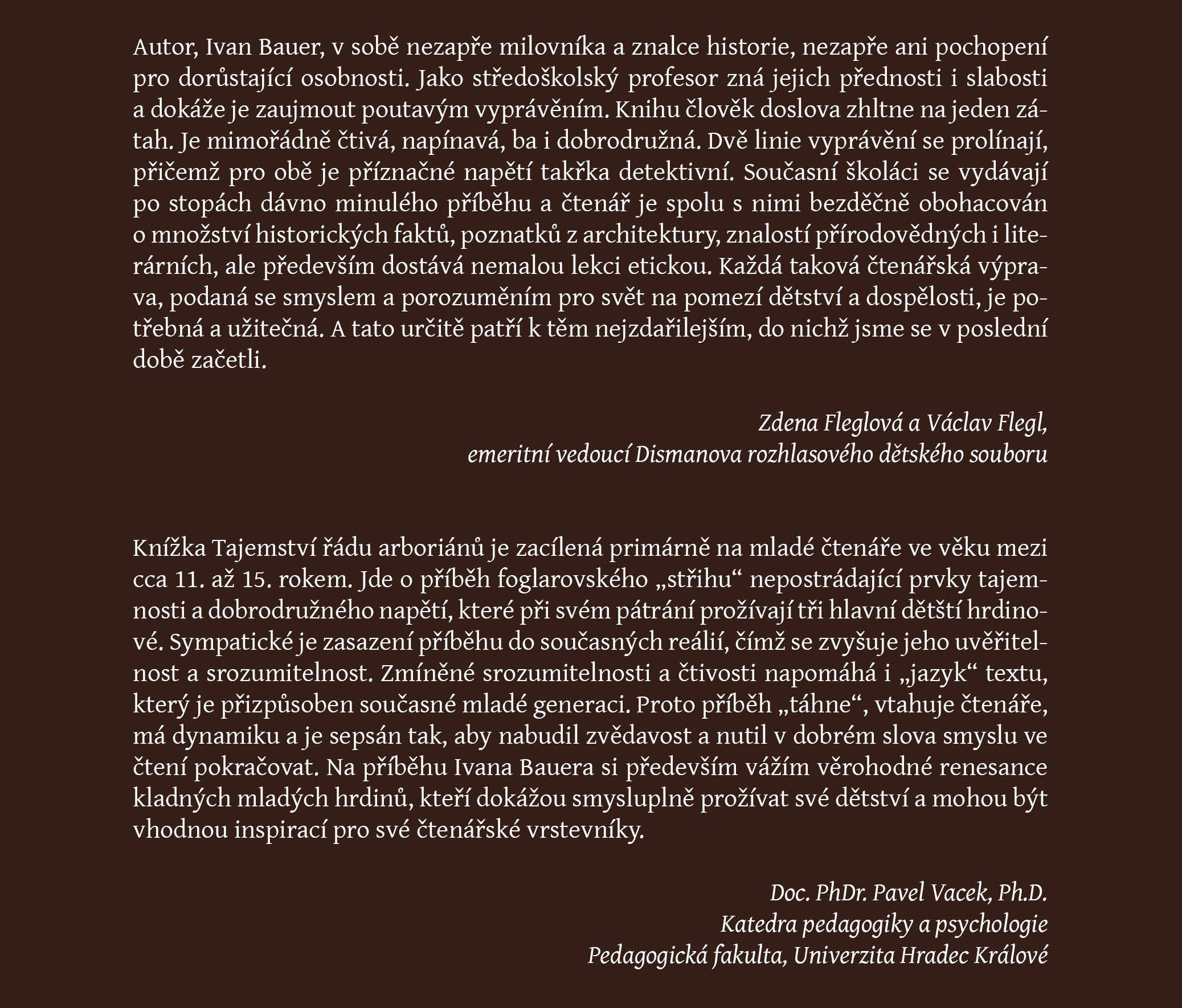 Tajemství řádu arboriánů