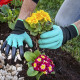 Zahradnické rukavice na okopávání