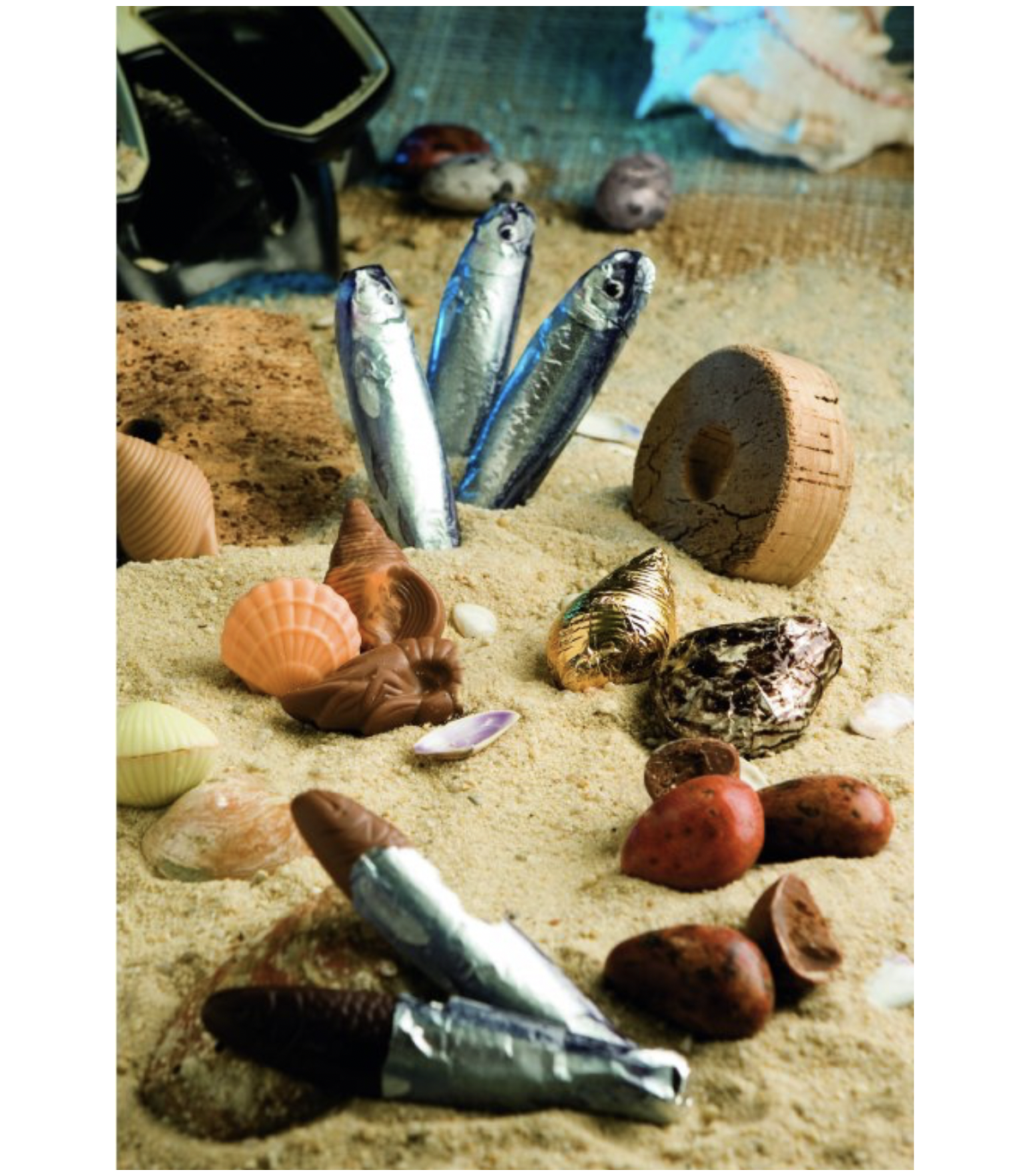 Čokoládové sardinky v konzervě