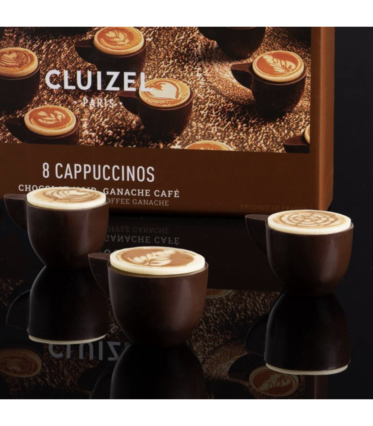 Pralinkové cappuccino v dárkové kazetě