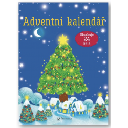 Adventní kalendář plný knih