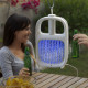 2v1 nabíjecí lampa a plácačka proti komárům
