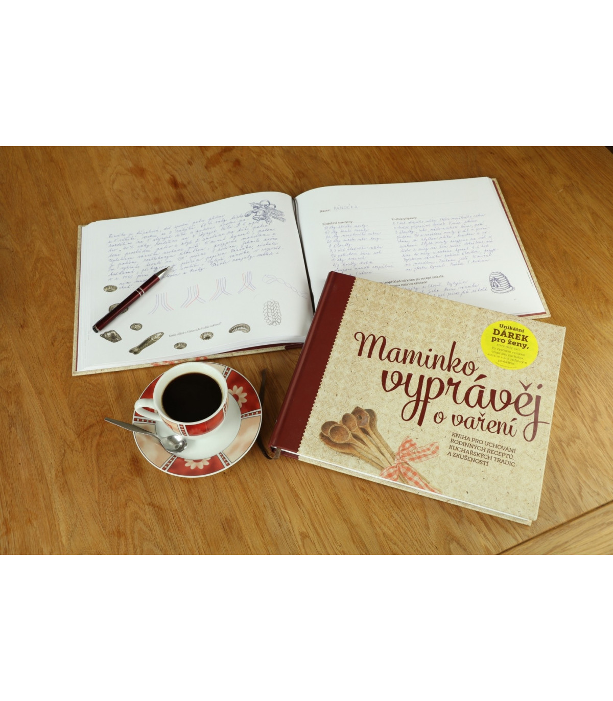 Maminko, vyprávěj o vaření | dárek pro babičku a maminku