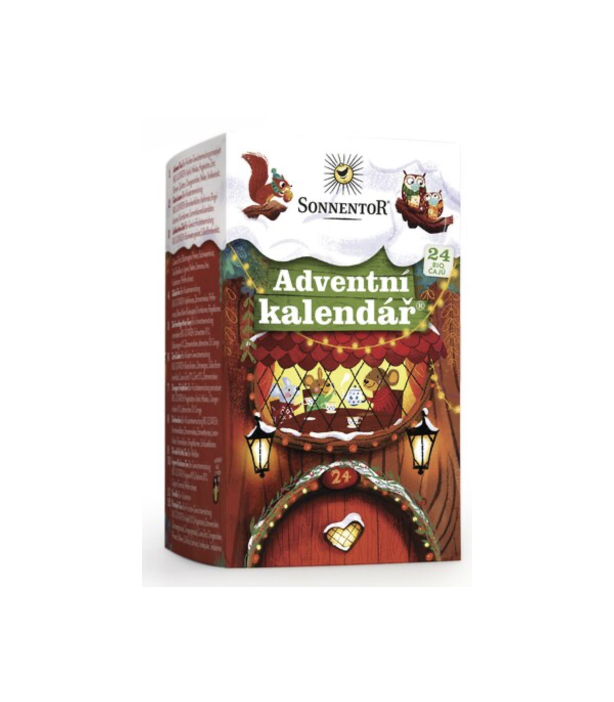 Čajový adventní kalendář rozkládací