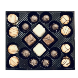 Dárková sada luxusních čokoládových sušenek