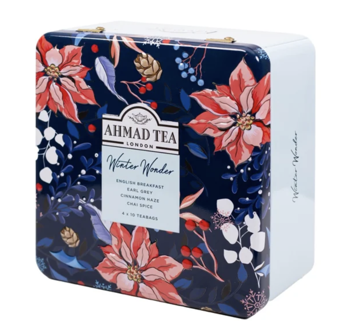 Vánoční dárková kolekce čajů v plechové kazetě 