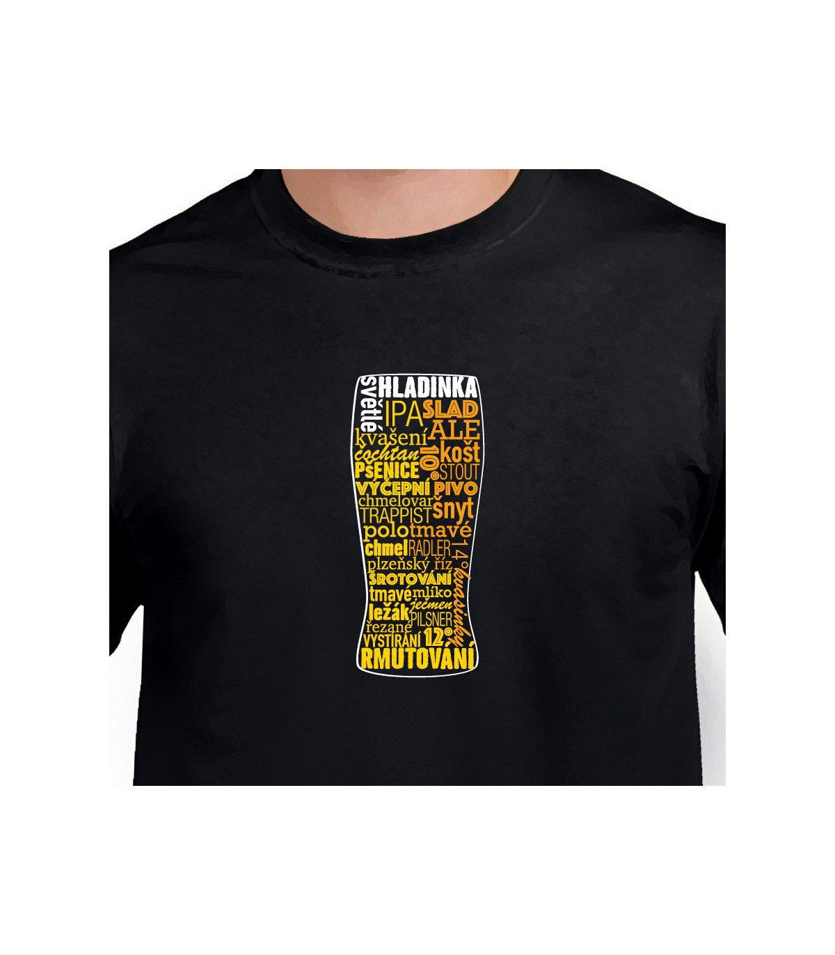 Tričko - pivo slovogram