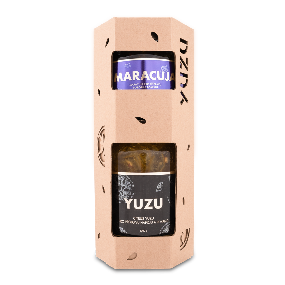 Dárkové balení maxi yuzu a maracuja