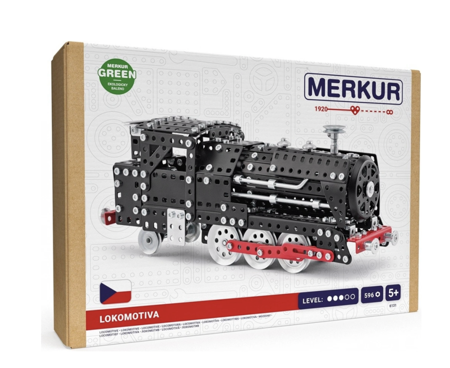 Stavebnice Merkur - LOKOMOTIVA