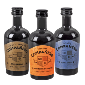 Dárková sada Ron Compañero 3x 50ml