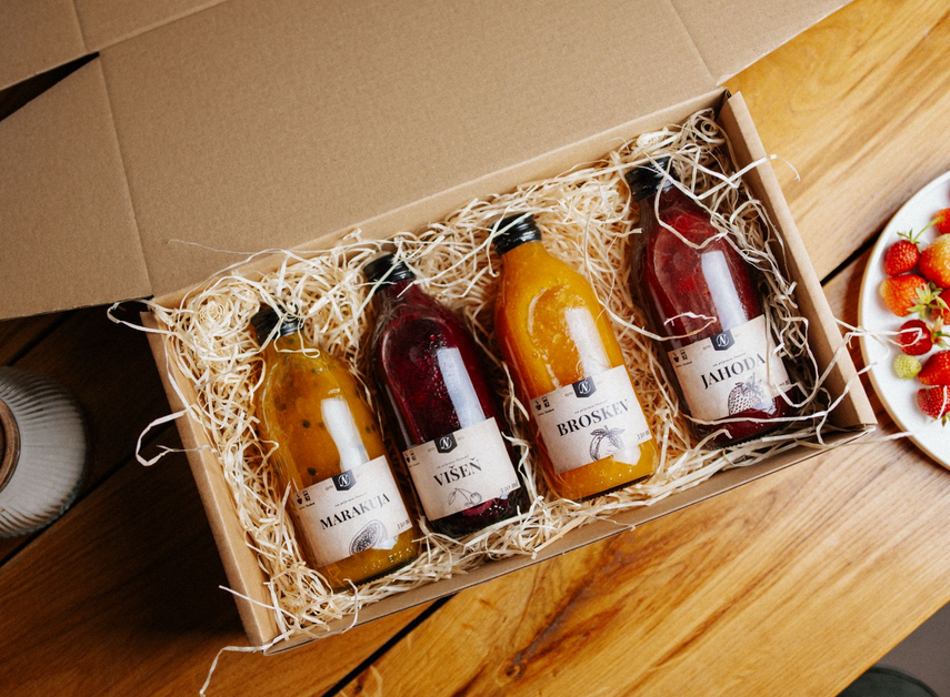 Dárkové balení poctivých sirupů 4x330 ml