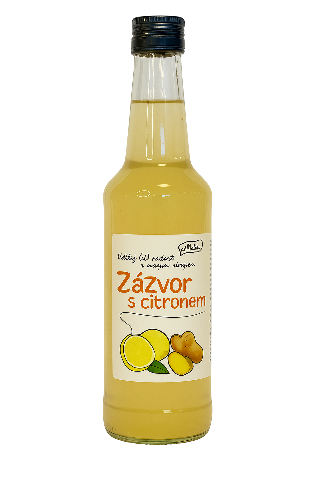 Sirup Na podporu imunity - ZÁZVOR A CITRON