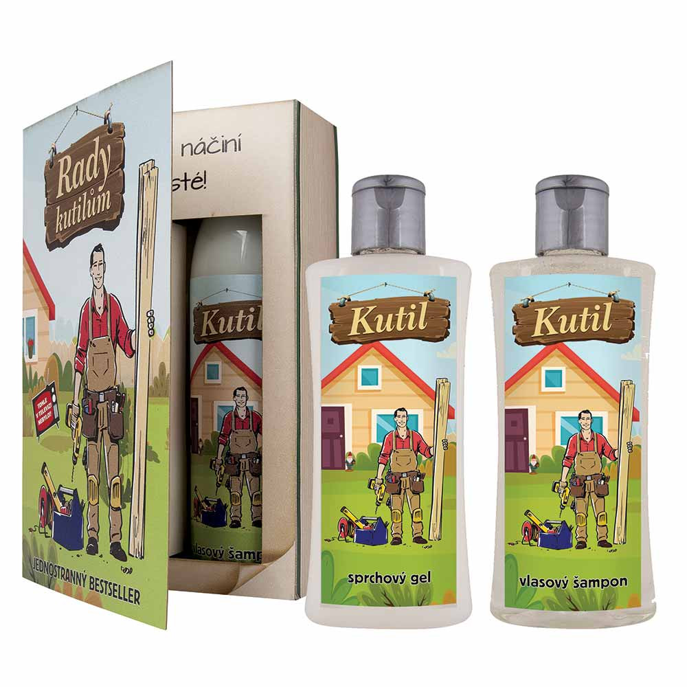 Kniha pro kutily - kosmetická sada