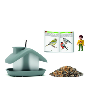 Ekologické krmítko s Igráčkem, zobem a atlasem ptáků
