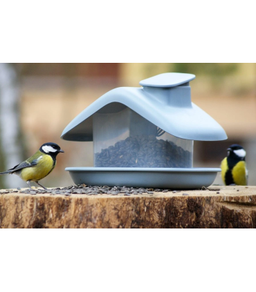 Ekologické krmítko s Igráčkem, zobem a atlasem ptáků
