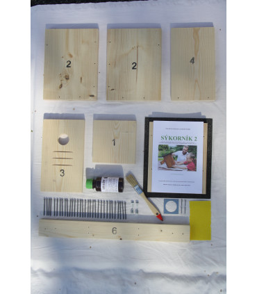 Sestavte si ptačí budku - dárek pro dědu | dárek pro tátu