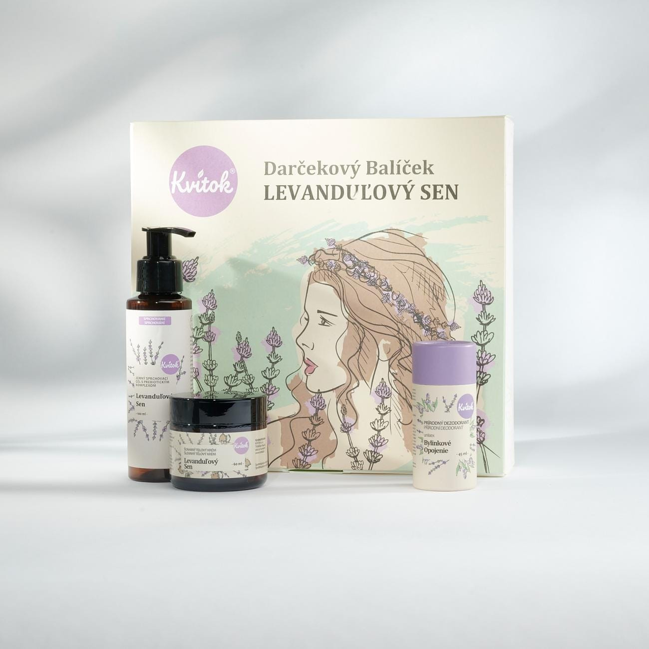 Dárkový balíček přírodní kosmetiky LEVANDULOVÝ SEN