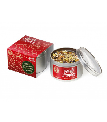 Vánoční sypaný čaj v plechovce | Malý dárek plný radosti | Familium.cz