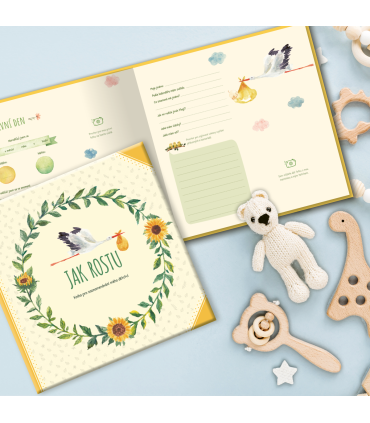 Jak rostu - Kniha pro zaznamenávání mého dětství