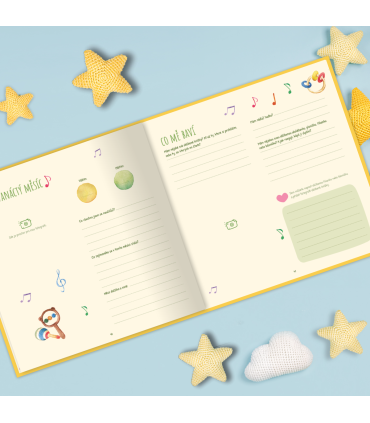 Jak rostu - Kniha pro zaznamenávání mého dětství