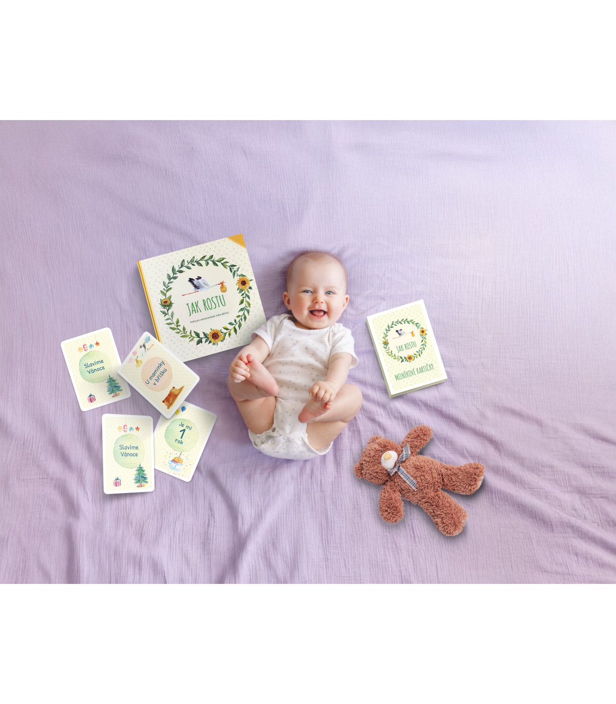 Set Jak rostu + milníkové kartičky
