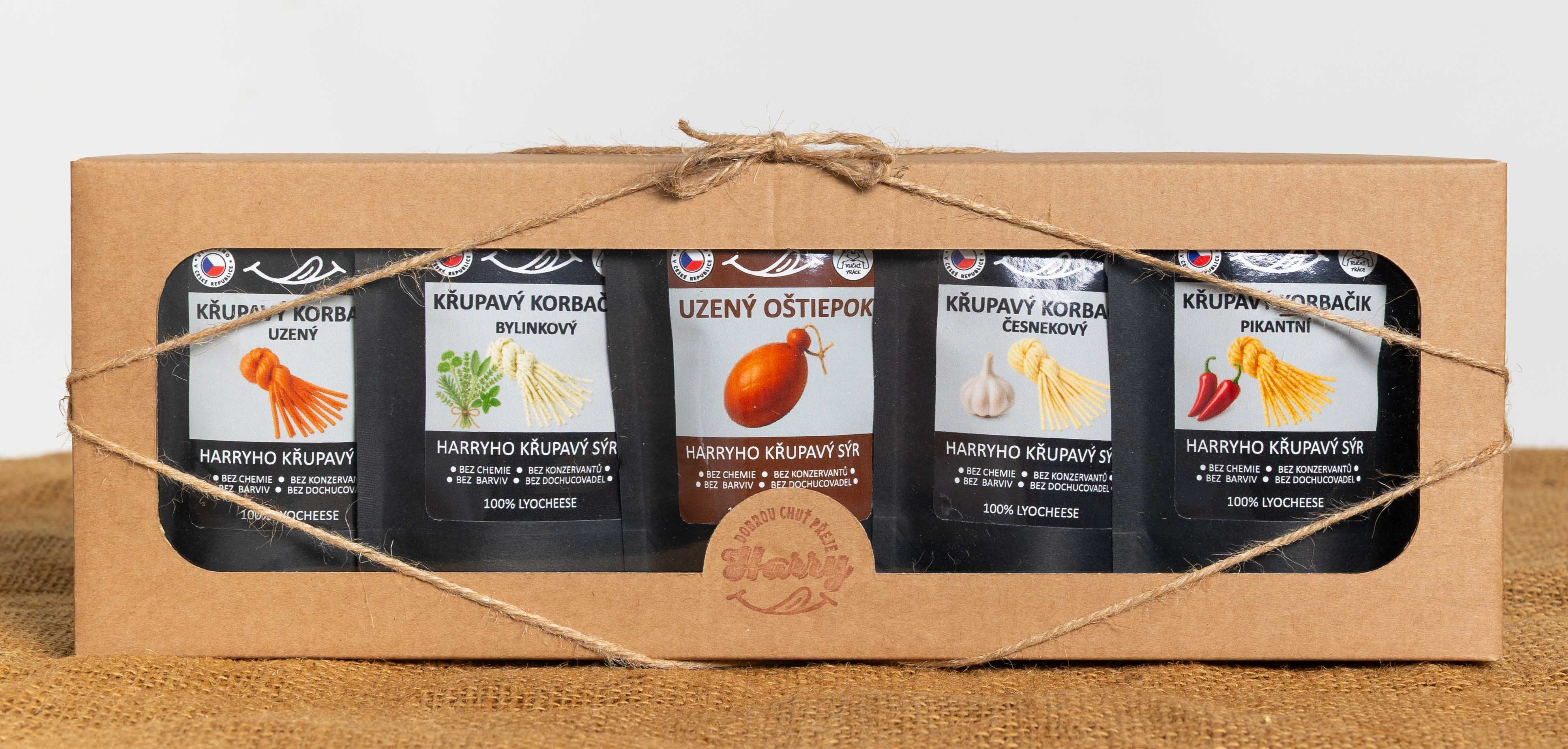 Dárková sada lyofilizovaných korbáčiků od Bači