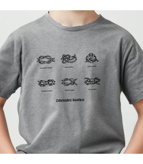 Dětské tričko Základní šestka uzlů