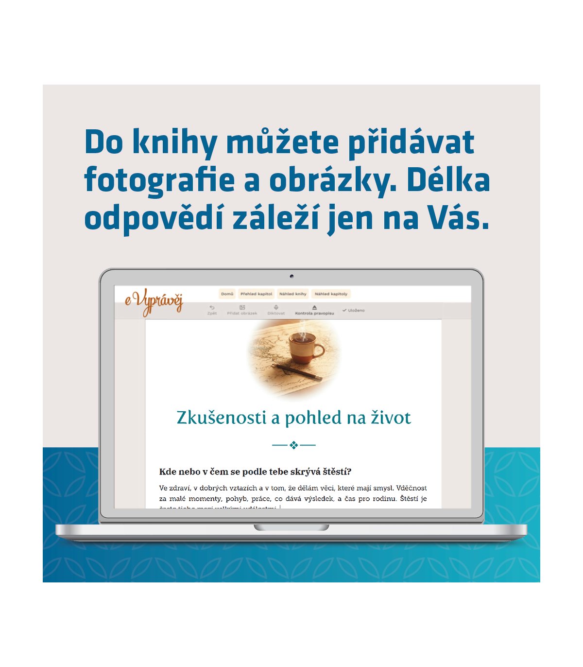 eVyprávěj Můj příběh (verze pro muže) včetně tištěné knihy