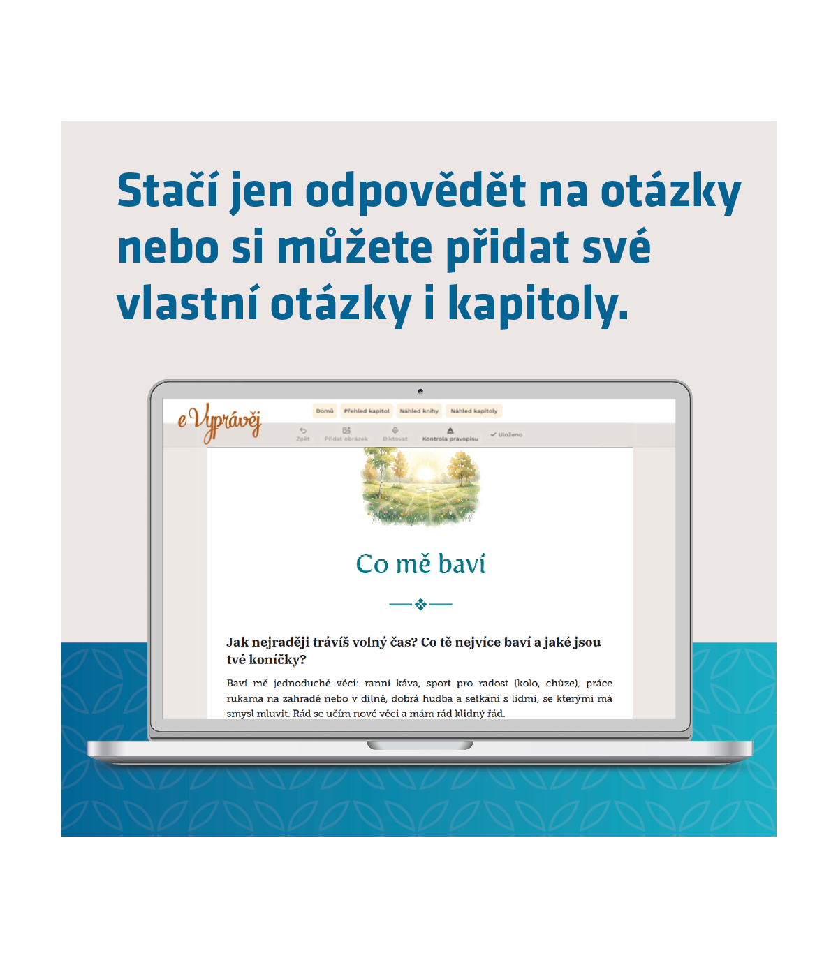 eVyprávěj Můj příběh (verze pro muže) včetně tištěné knihy