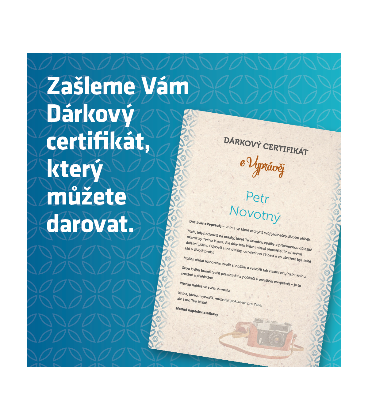 eVyprávěj Můj příběh (verze pro muže) včetně tištěné knihy