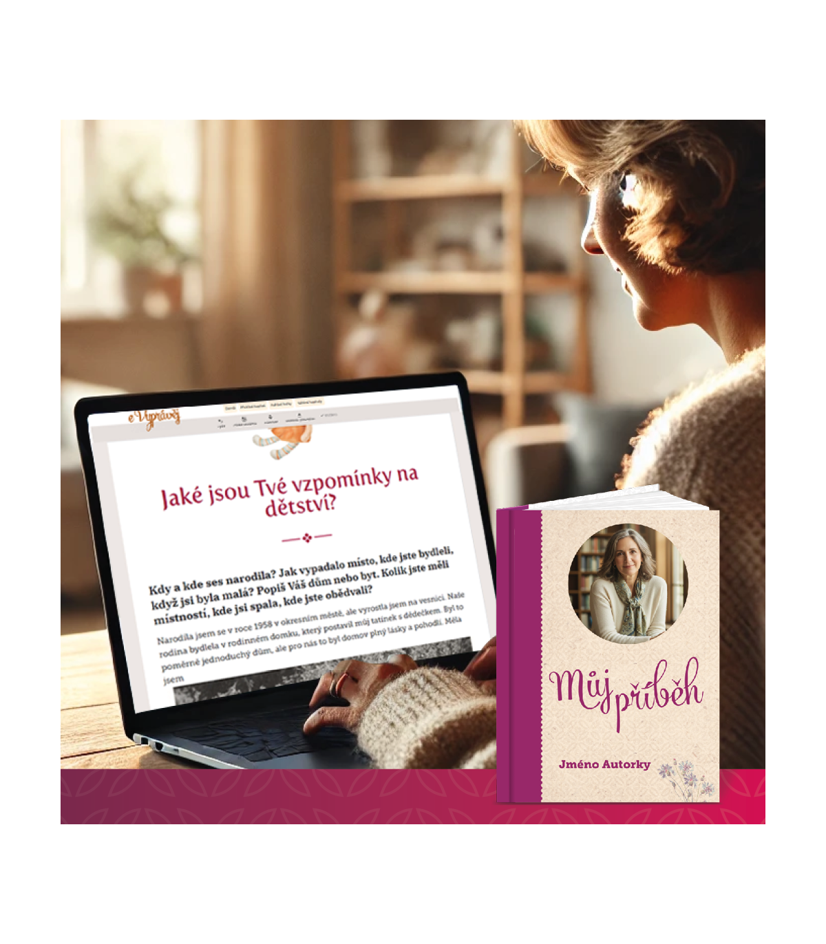 eVyprávěj Můj příběh (verze pro ženy) včetně tištěné knihy