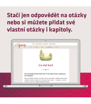 eVyprávěj Můj příběh (verze pro ženy) včetně tištěné knihy