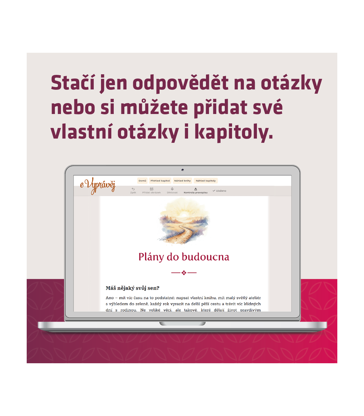 eVyprávěj Můj příběh (verze pro ženy) včetně tištěné knihy