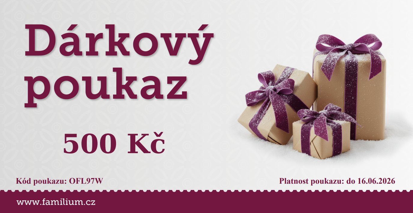 Dárkový poukaz 500 Kč