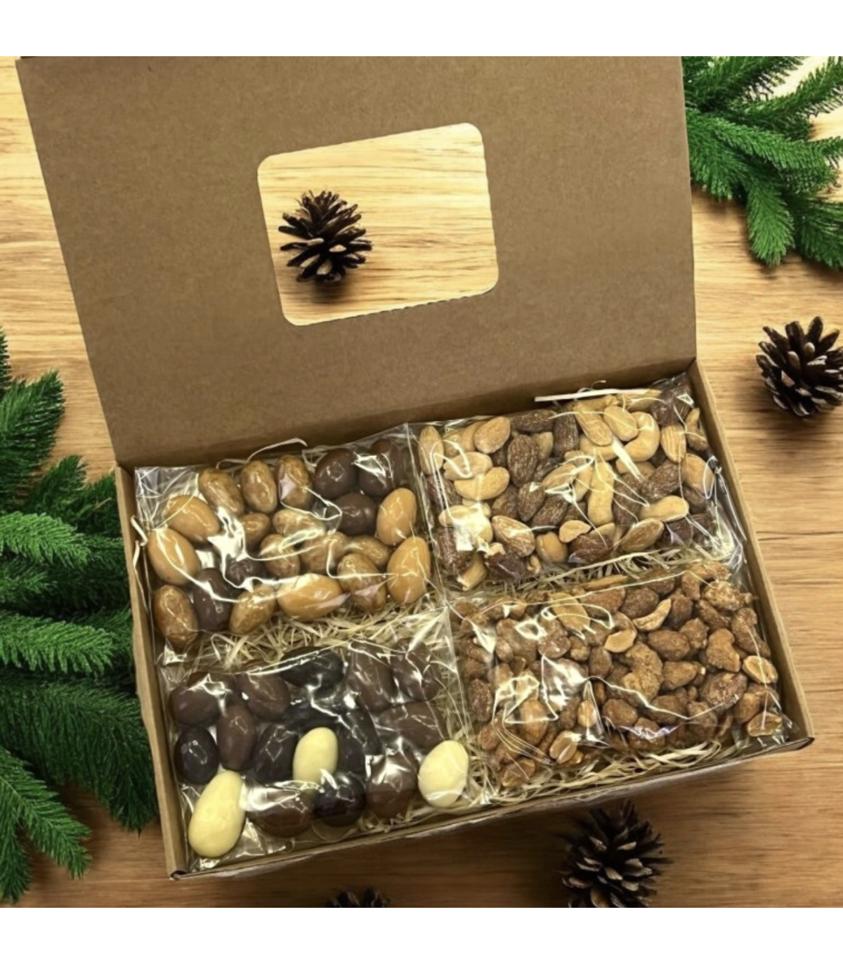 Narozeninový mix ořechů v dárkovém balení