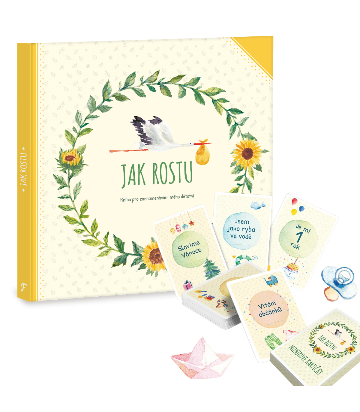 Set Jak rostu + milníkové kartičky