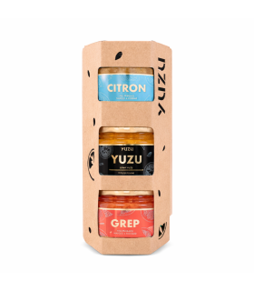 Dárkové trio YUZU - citrón, grep a yuzu