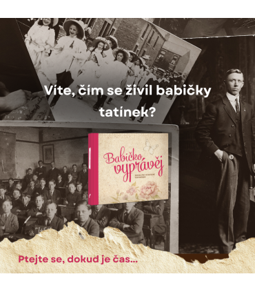 Babičko, vyprávěj, kniha pro uchování vzpomínek
