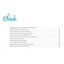 Dědečku, vyprávěj, kniha pro uchování vzpomínek | Originální dárek pro dědečka