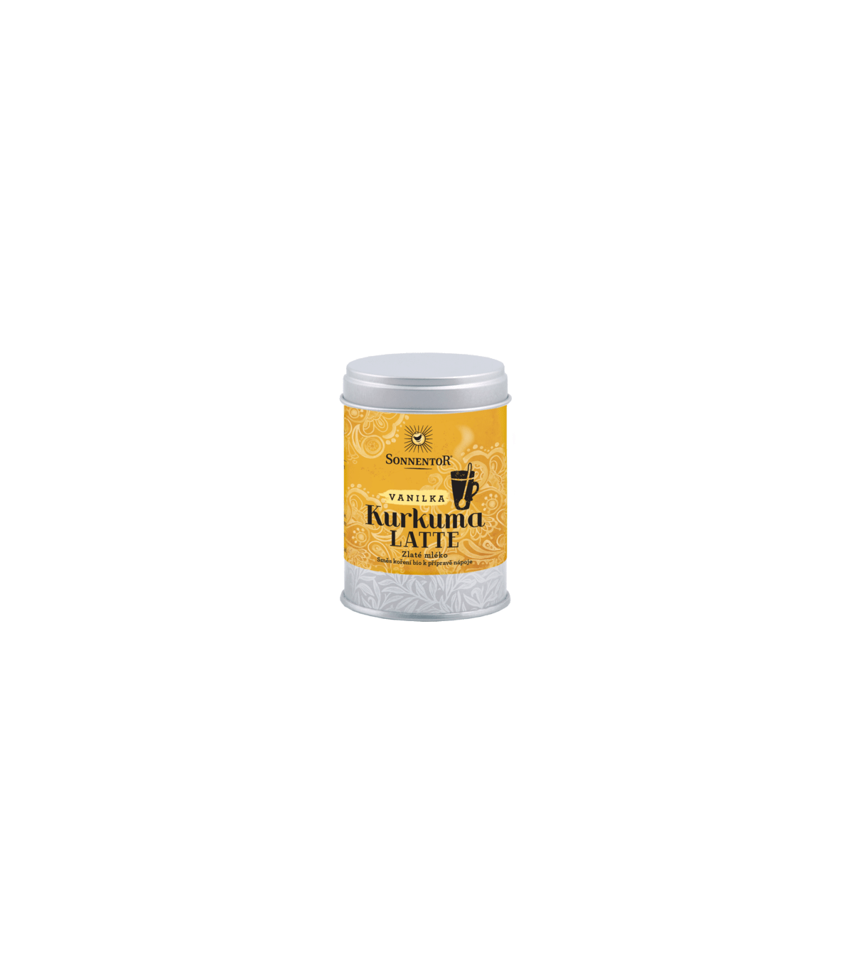 Kurkuma Latte,  bio vanilka