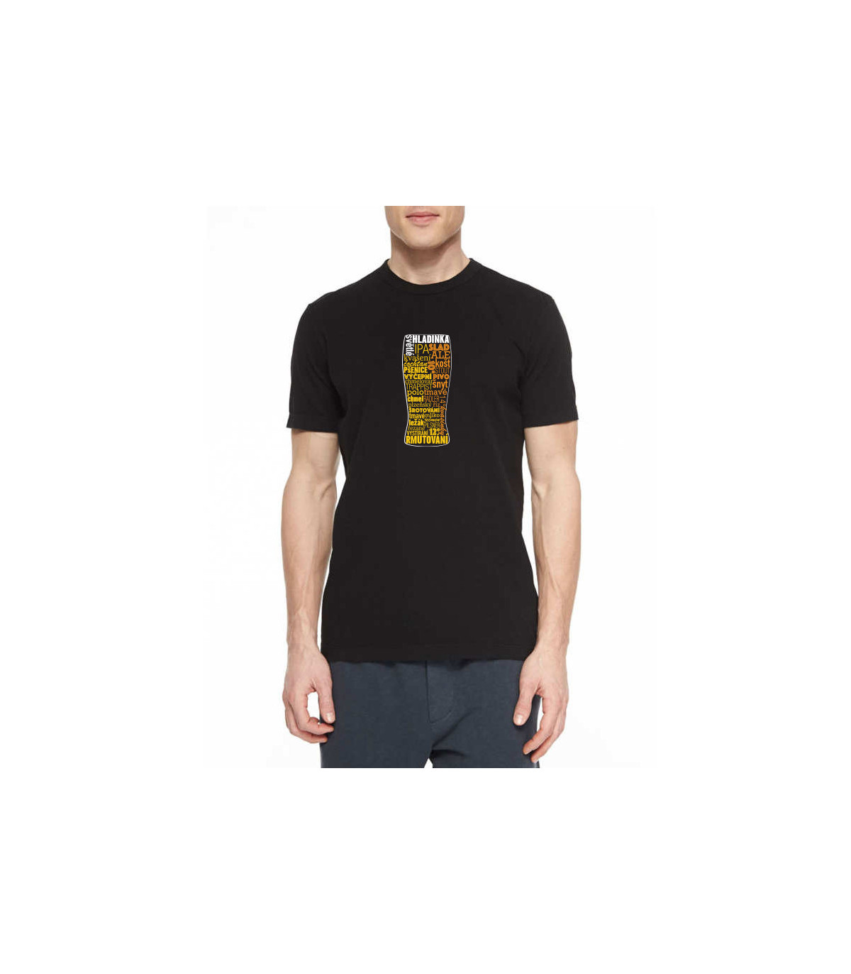 Tričko - pivo slovogram